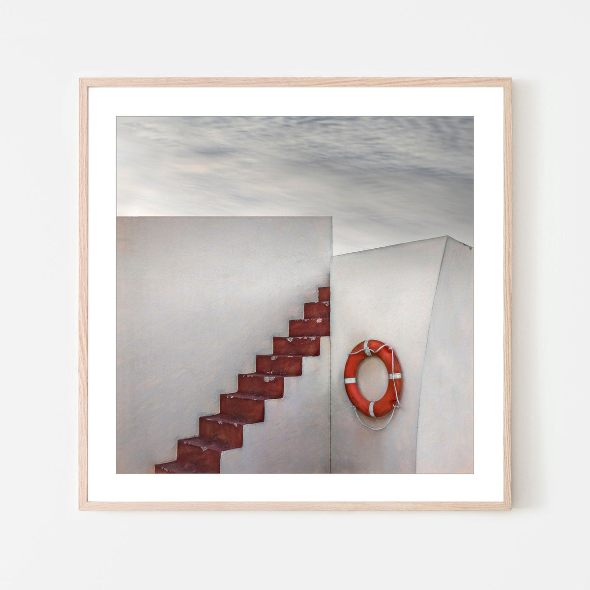 Stairway To Heaven, by Gilbert Claes-Gioia-Prints-Framed-Canvas-Poster-GIOIA-WALL-ART