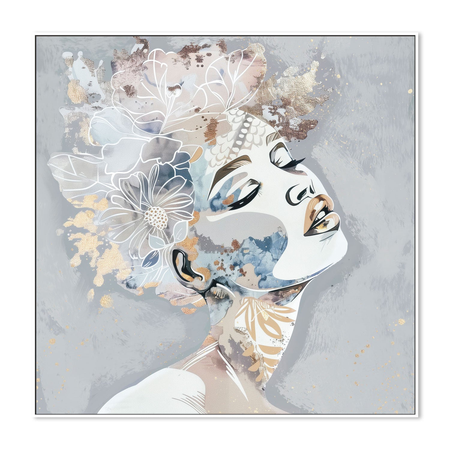 wall-art-print-canvas-poster-framed-Stardust Blue By Bella Eve , By Bella Eve-5