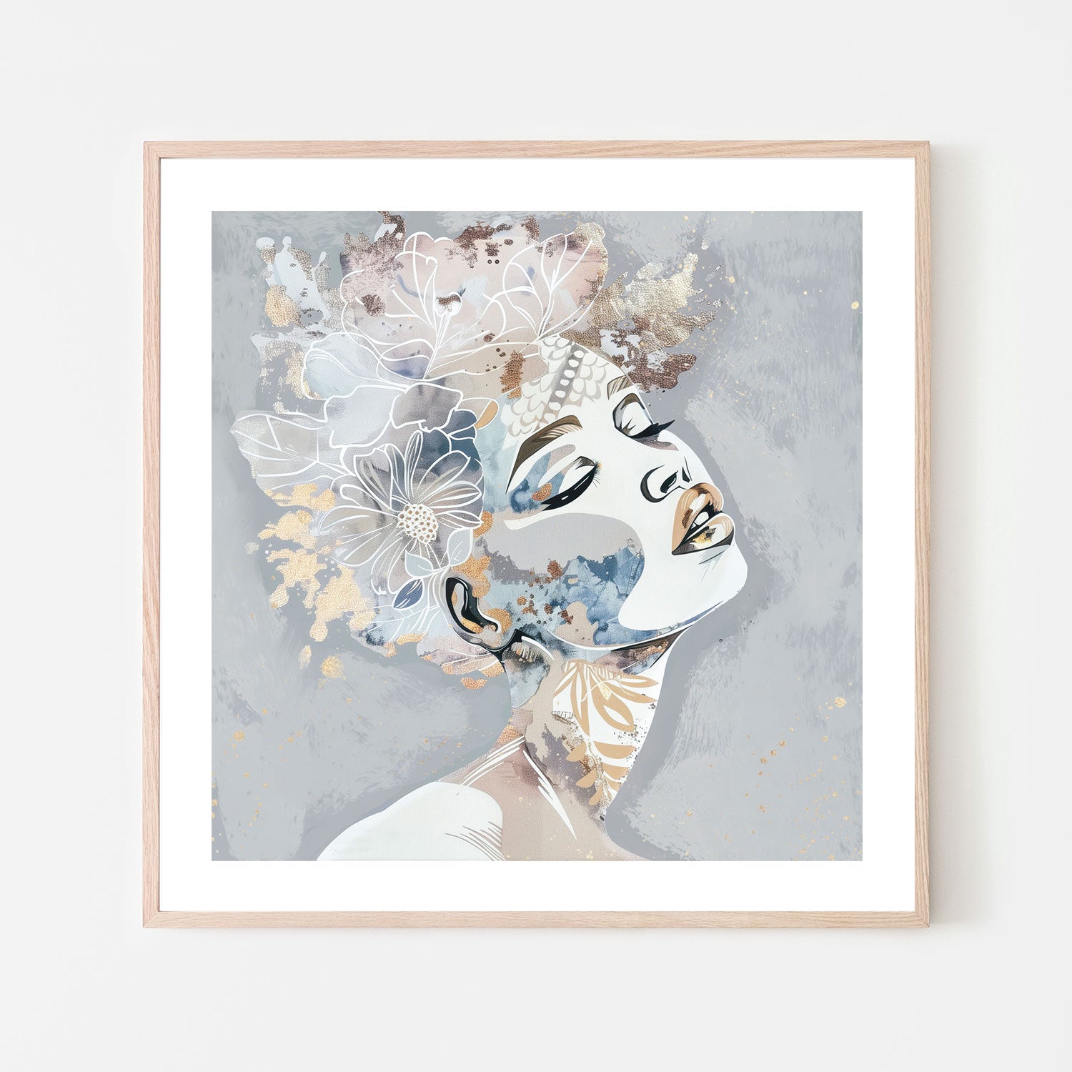wall-art-print-canvas-poster-framed-Stardust Blue By Bella Eve , By Bella Eve-6