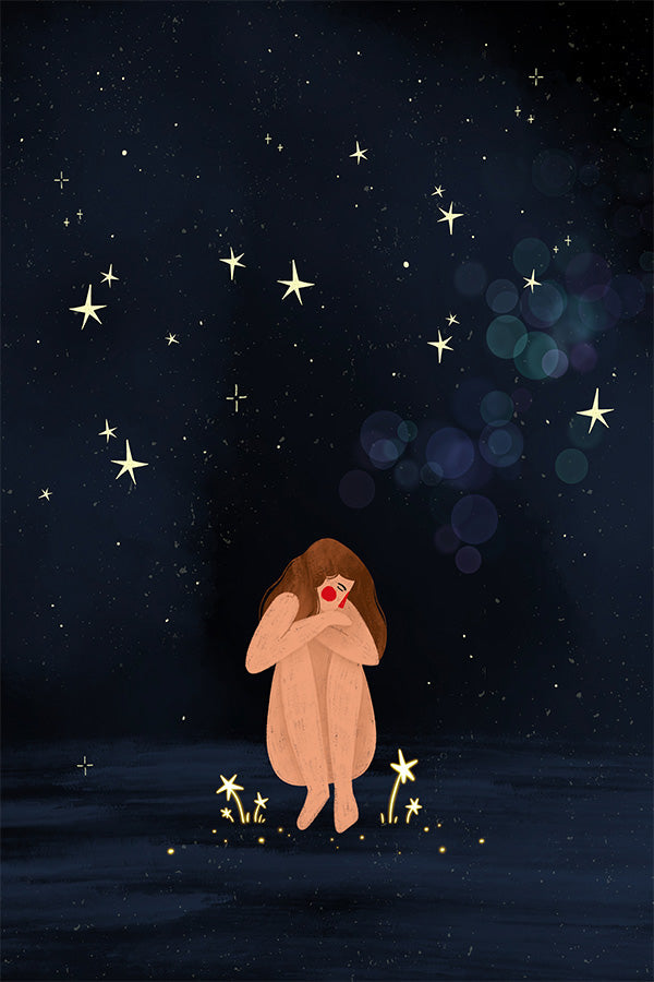 wall-art-print-canvas-poster-framed-Starlit Solitude-1