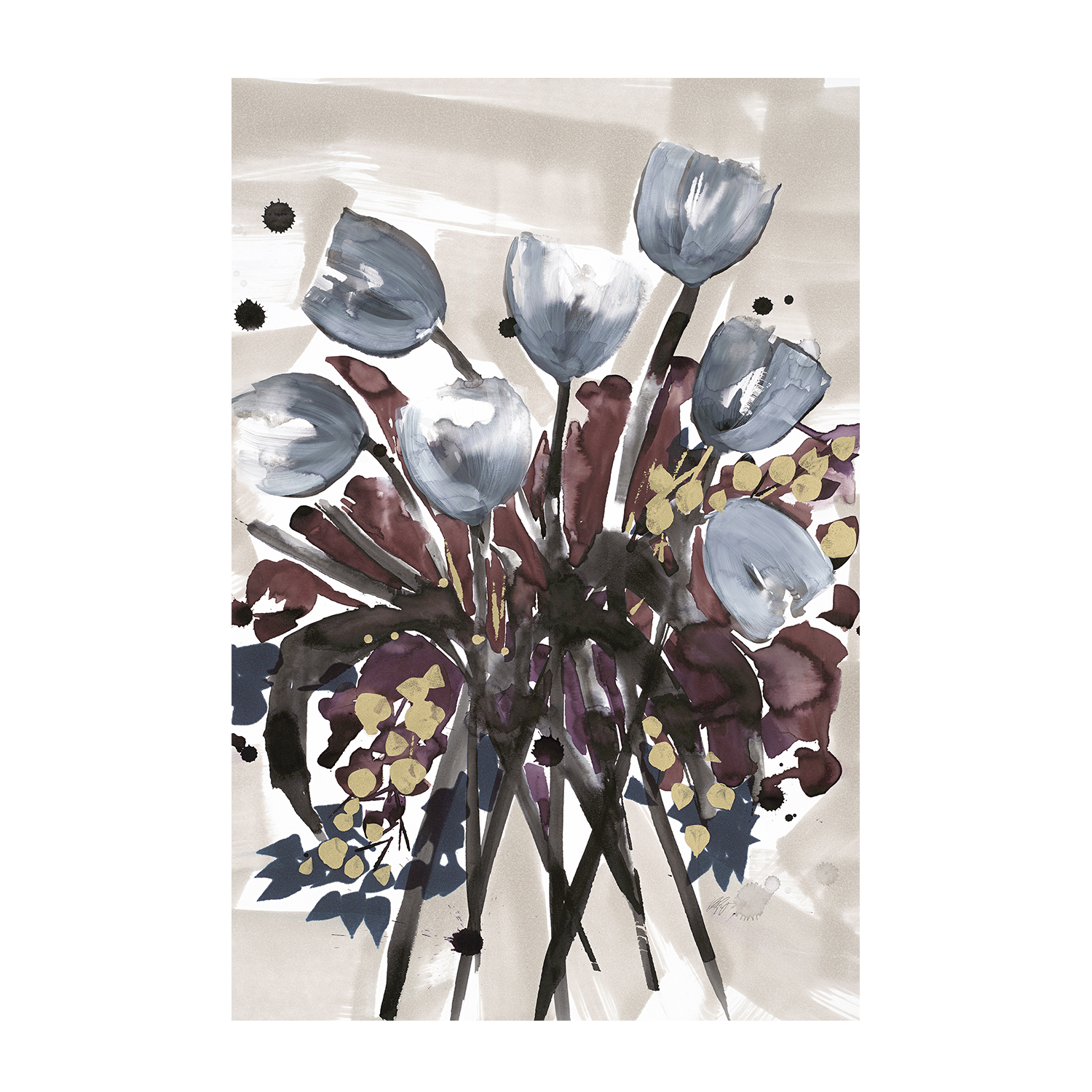 wall-art-print-canvas-poster-framed-Stately Arrangement , By Megan Swartz-1
