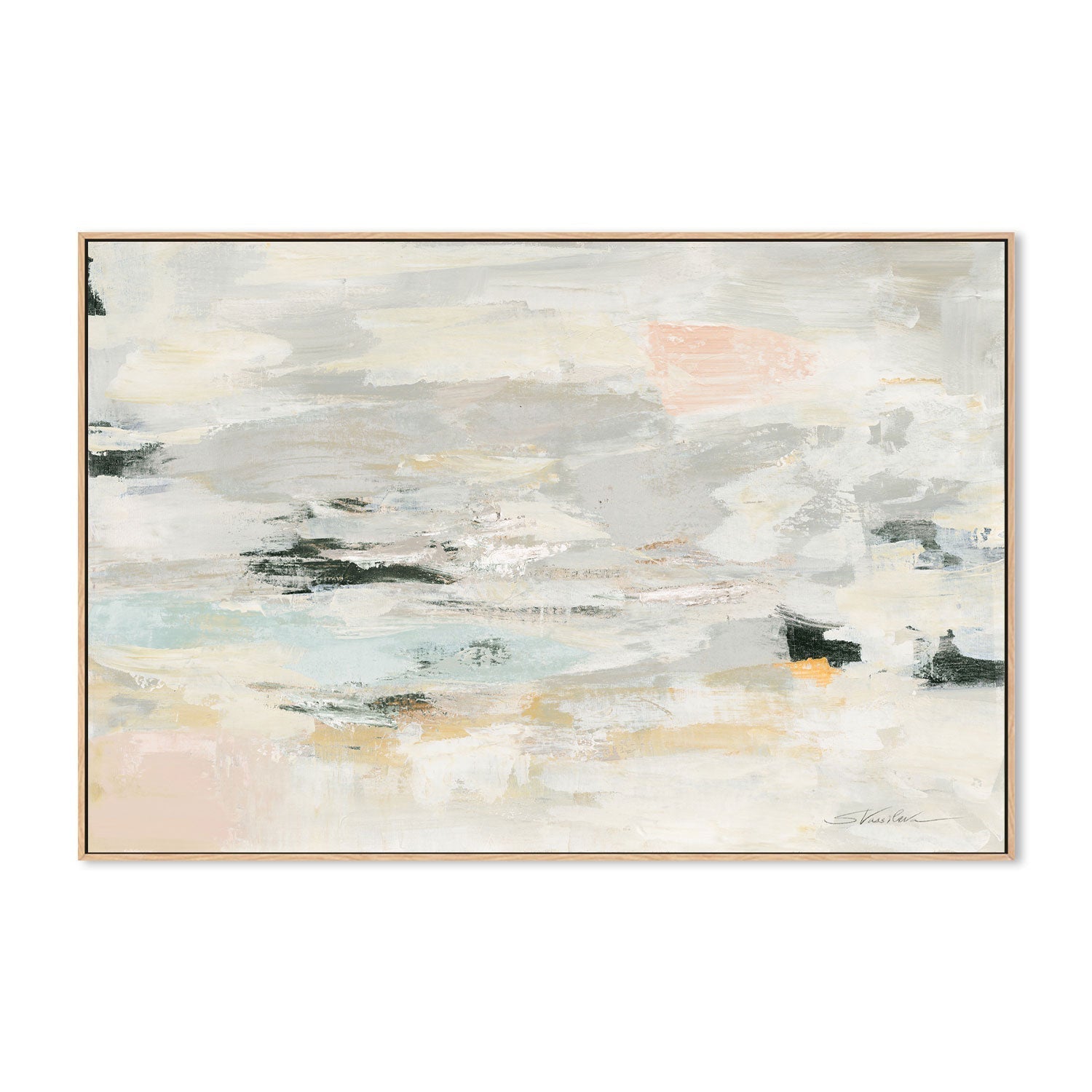 wall-art-print-canvas-poster-framed-Steps on Stones, Style B , By Silvia Vassileva-GIOIA-WALL-ART