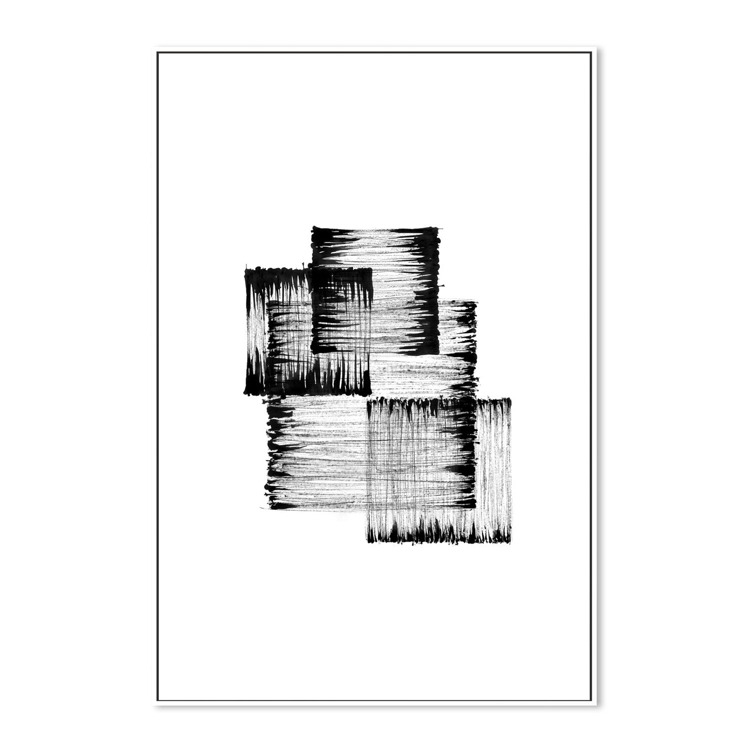 wall-art-print-canvas-poster-framed-Stick Ink, Style A-by-Danushka Abeygoda-Gioia Wall Art