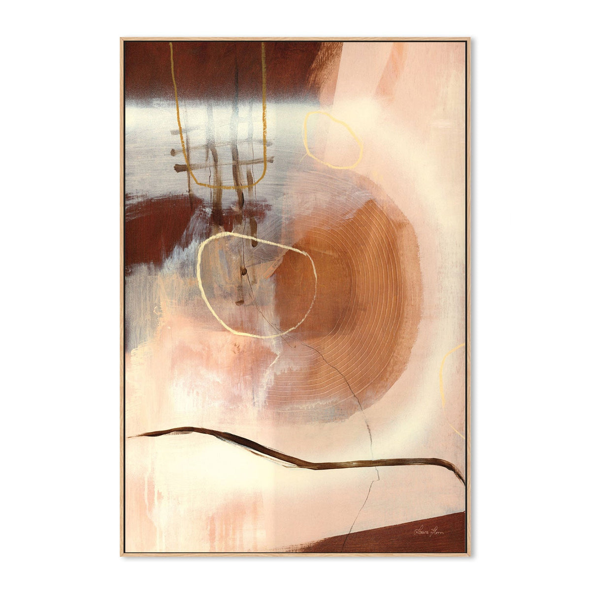 wall-art-print-canvas-poster-framed-Sticks and Stones-by-Laura Horn-Gioia Wall Art