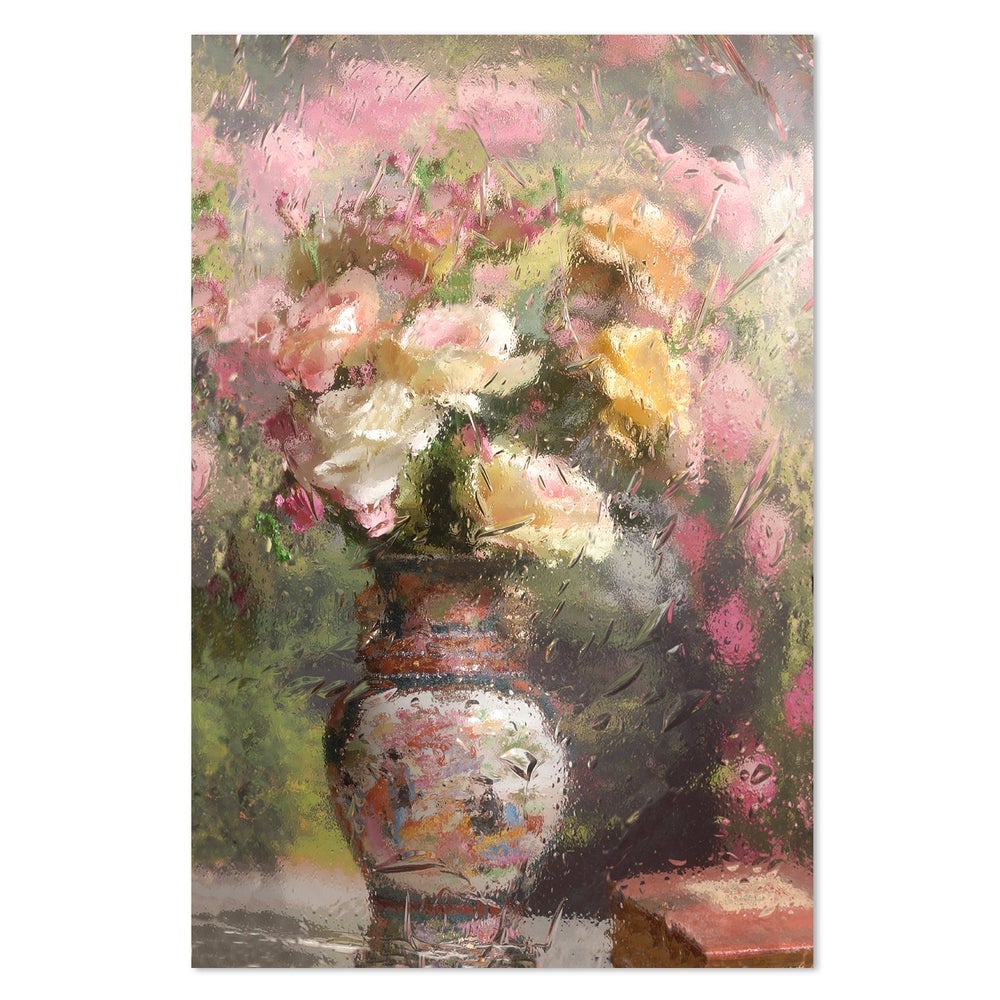 wall-art-print-canvas-poster-framed-Still Life With Flowers, By Andrey Morozov-by-Plus X Studio-Gioia Wall Art