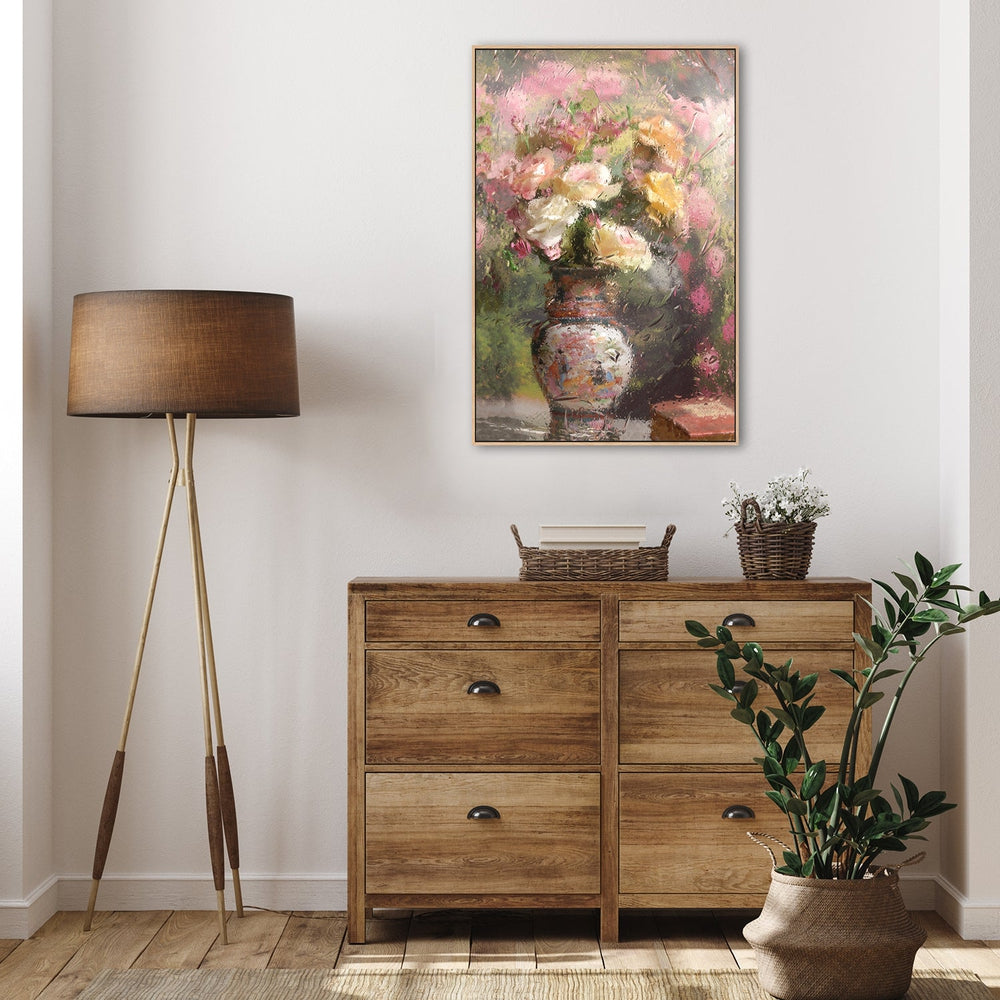 wall-art-print-canvas-poster-framed-Still Life With Flowers, By Andrey Morozov-by-Plus X Studio-Gioia Wall Art