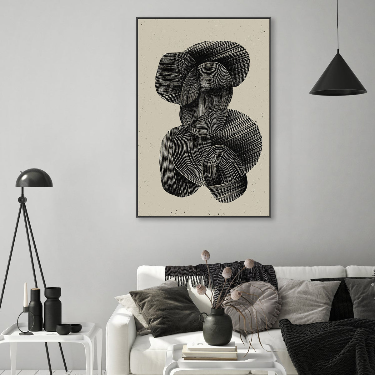 wall-art-print-canvas-poster-framed-Straw, Style B , By Treechild-GIOIA-WALL-ART
