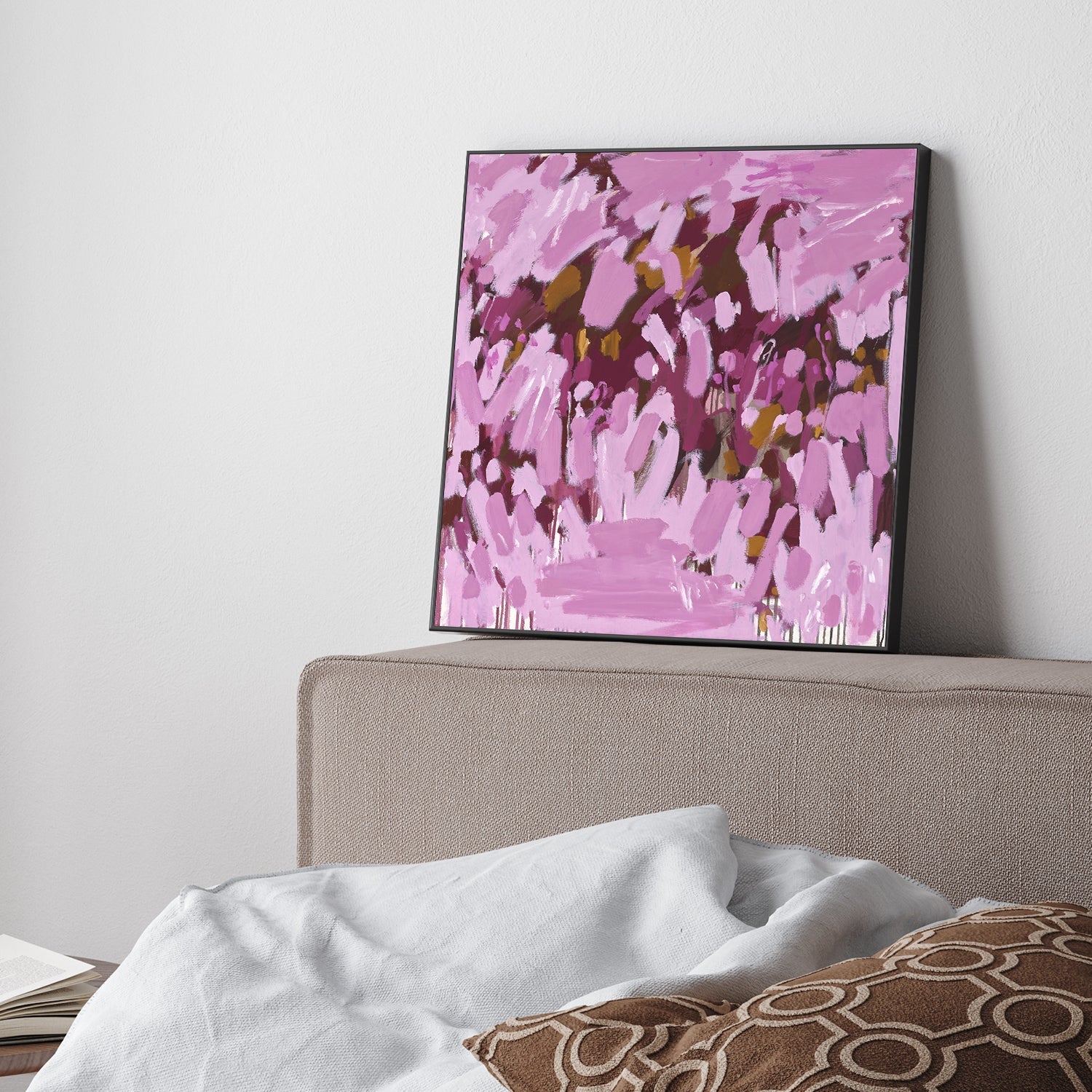 wall-art-print-canvas-poster-framed-Strawberry Sundae, Style C , By Alicia Benetatos-2