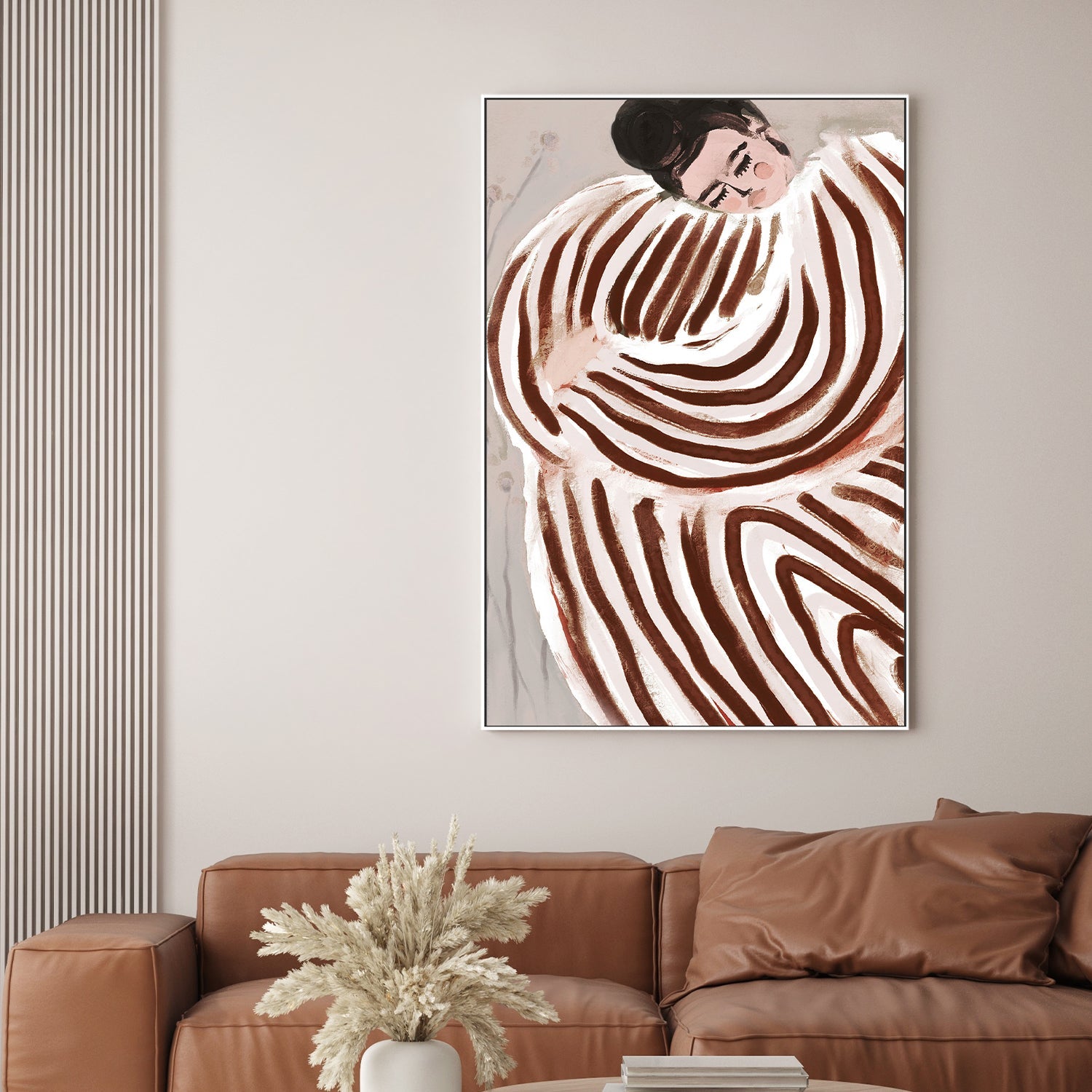 wall-art-print-canvas-poster-framed-Striped Embrace-7