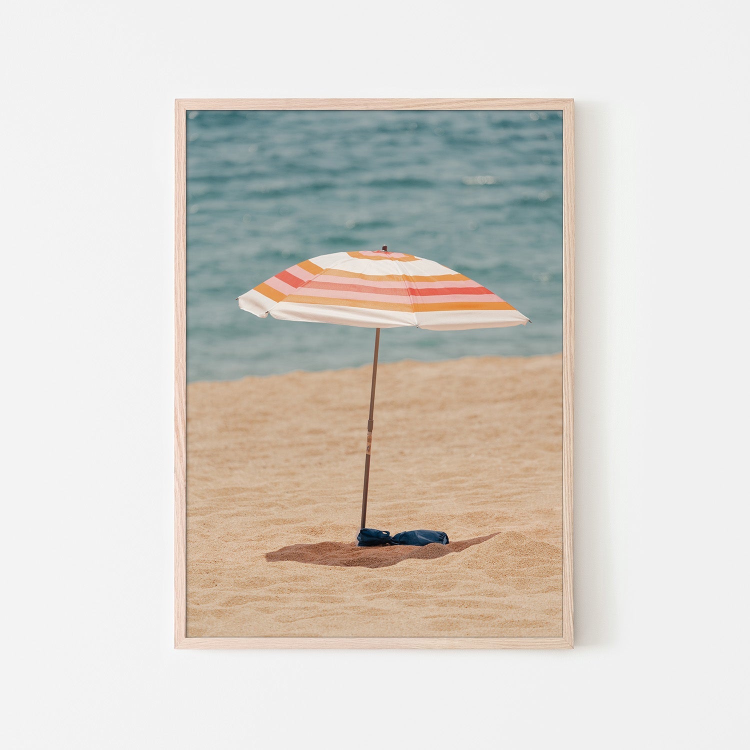 wall-art-print-canvas-poster-framed-Striped Umbrella-6