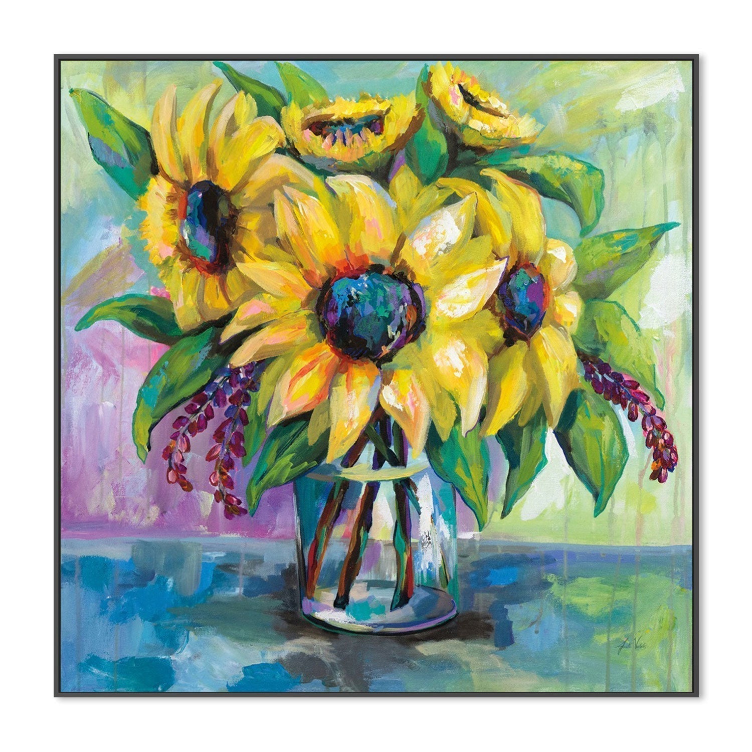wall-art-print-canvas-poster-framed-Summer-by-Jeanette Vertentes-Gioia Wall Art