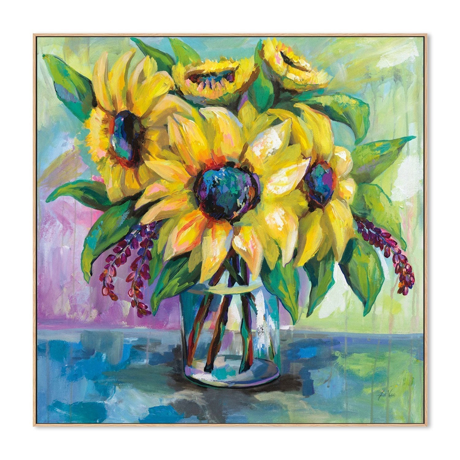 wall-art-print-canvas-poster-framed-Summer-by-Jeanette Vertentes-Gioia Wall Art