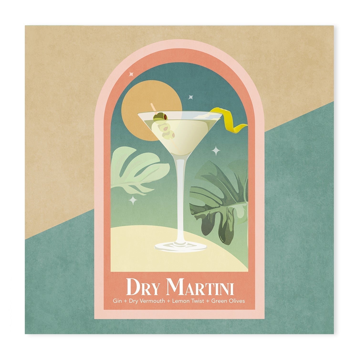 wall-art-print-canvas-poster-framed-Summer Cocktails, Set Of 2 , By Emel Tunaboylu-GIOIA-WALL-ART