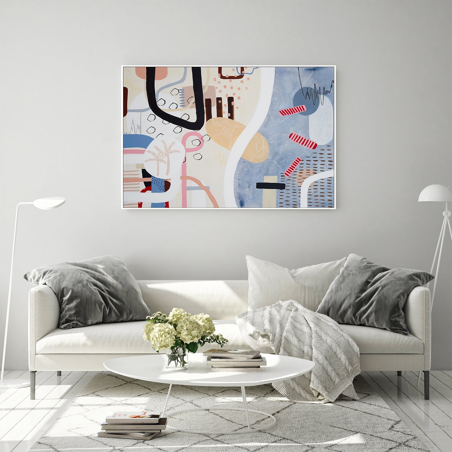 wall-art-print-canvas-poster-framed-Summer Days-7