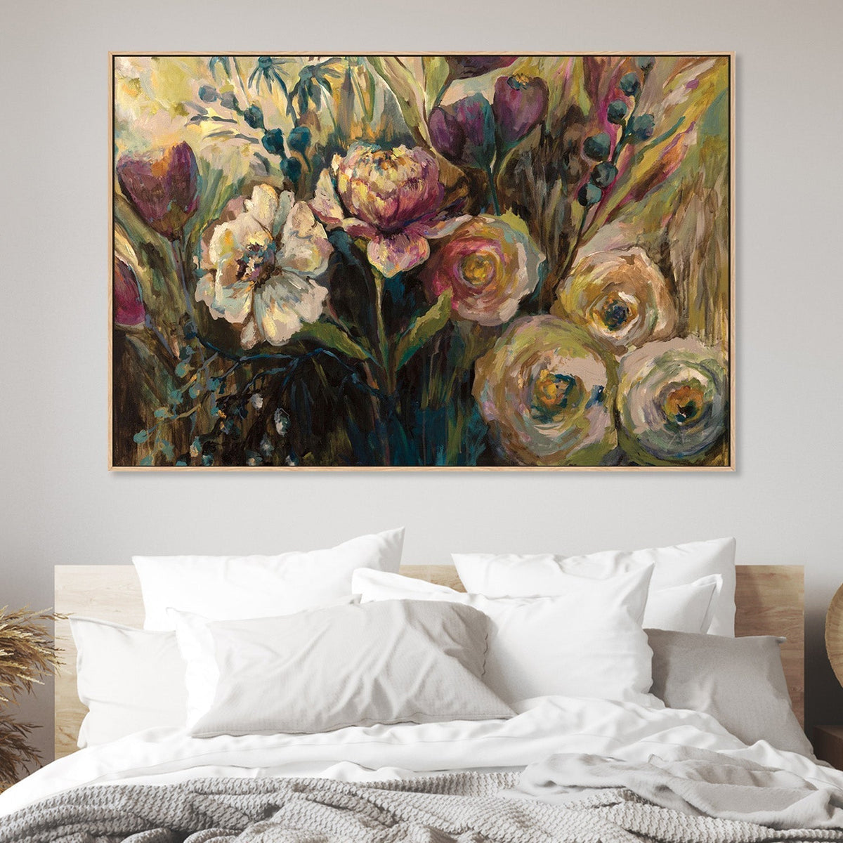 wall-art-print-canvas-poster-framed-Summer Garden-by-Jeanette Vertentes-Gioia Wall Art