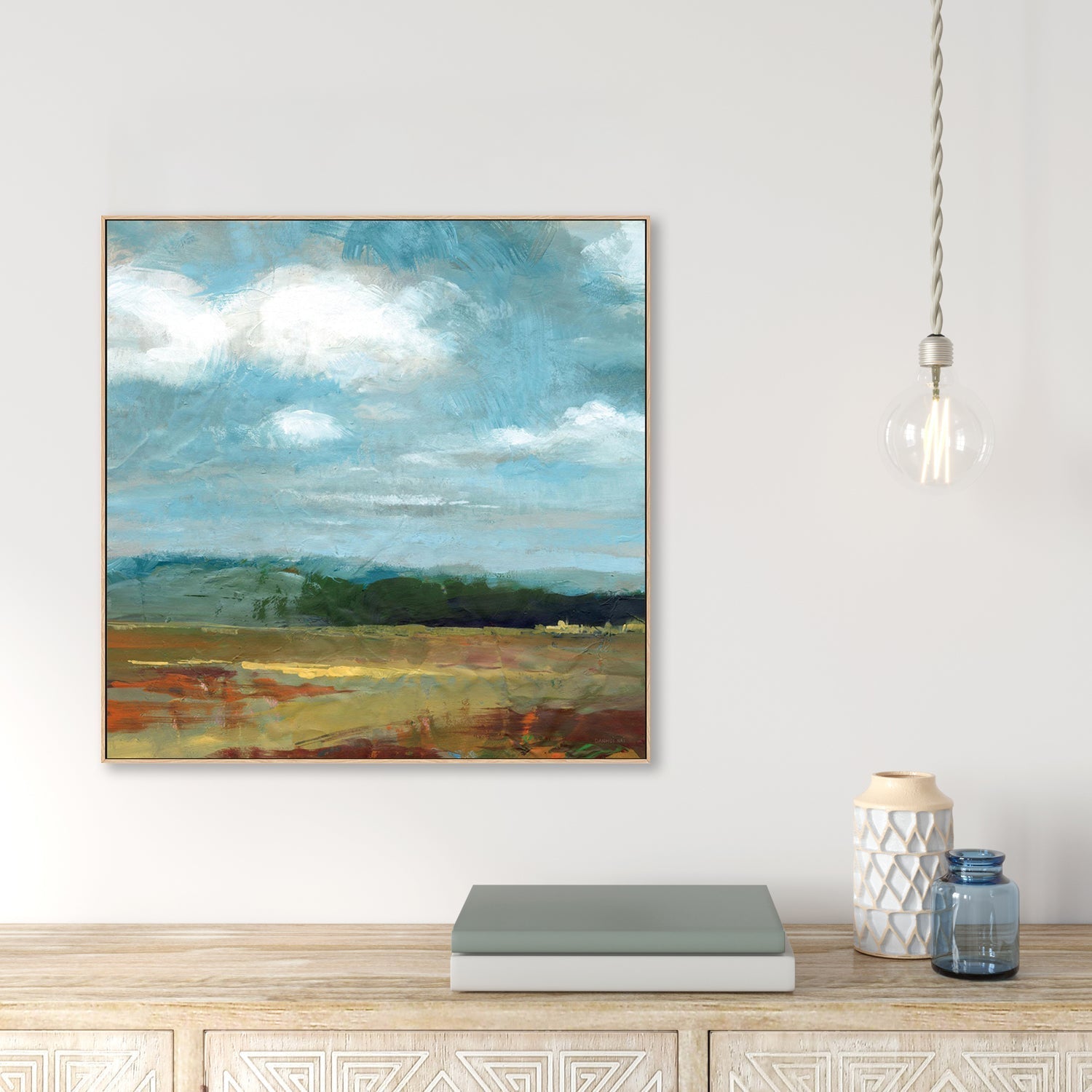 wall-art-print-canvas-poster-framed-Summer Moment-by-Danhui Nai-Gioia Wall Art