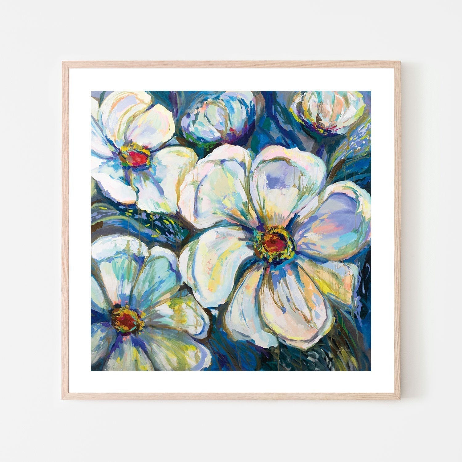 wall-art-print-canvas-poster-framed-Summer Rain-by-Jeanette Vertentes-Gioia Wall Art