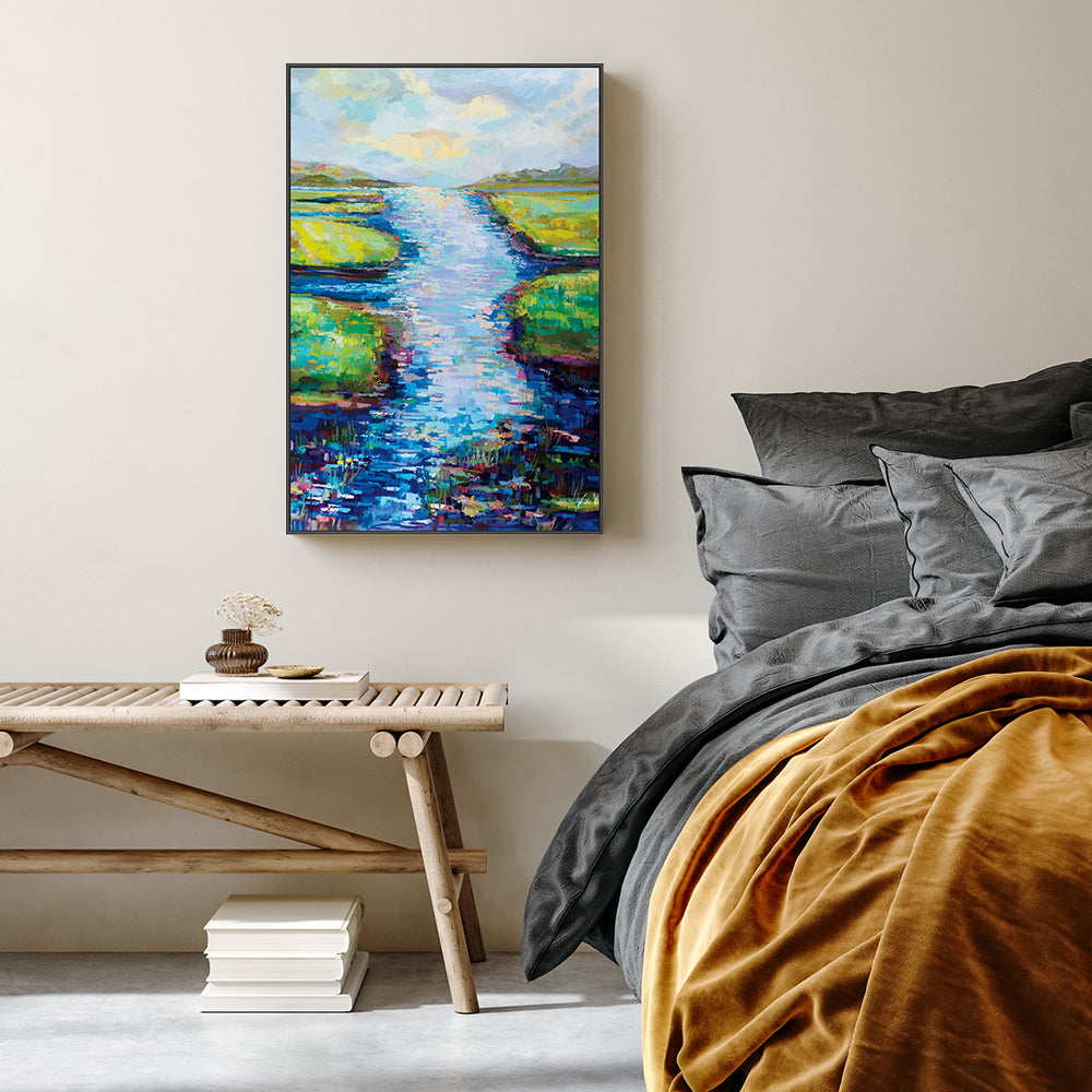 wall-art-print-canvas-poster-framed-Summer Solstice-by-Jeanette Vertentes-Gioia Wall Art