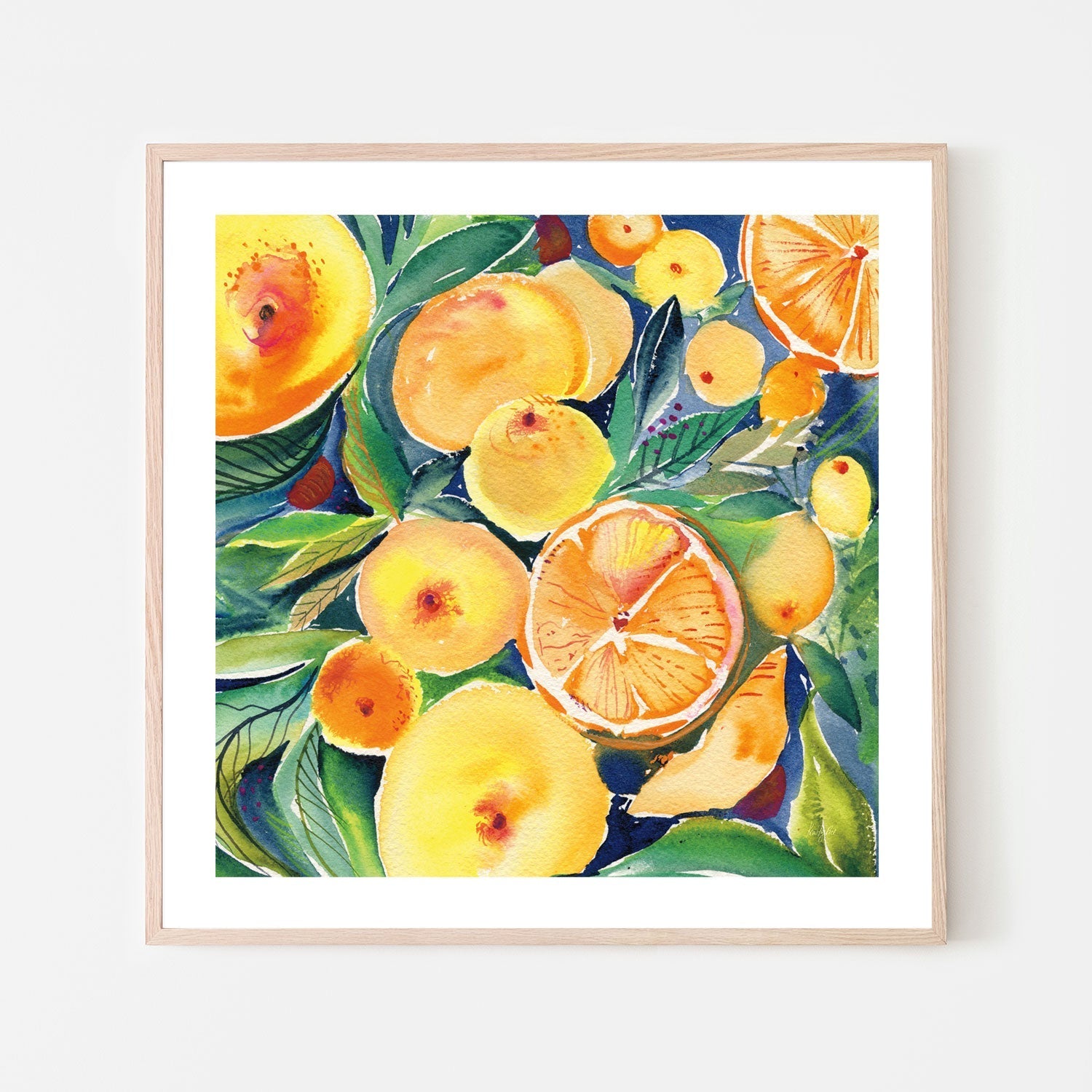 wall-art-print-canvas-poster-framed-Summery Citrus , By Kristy Rice-6