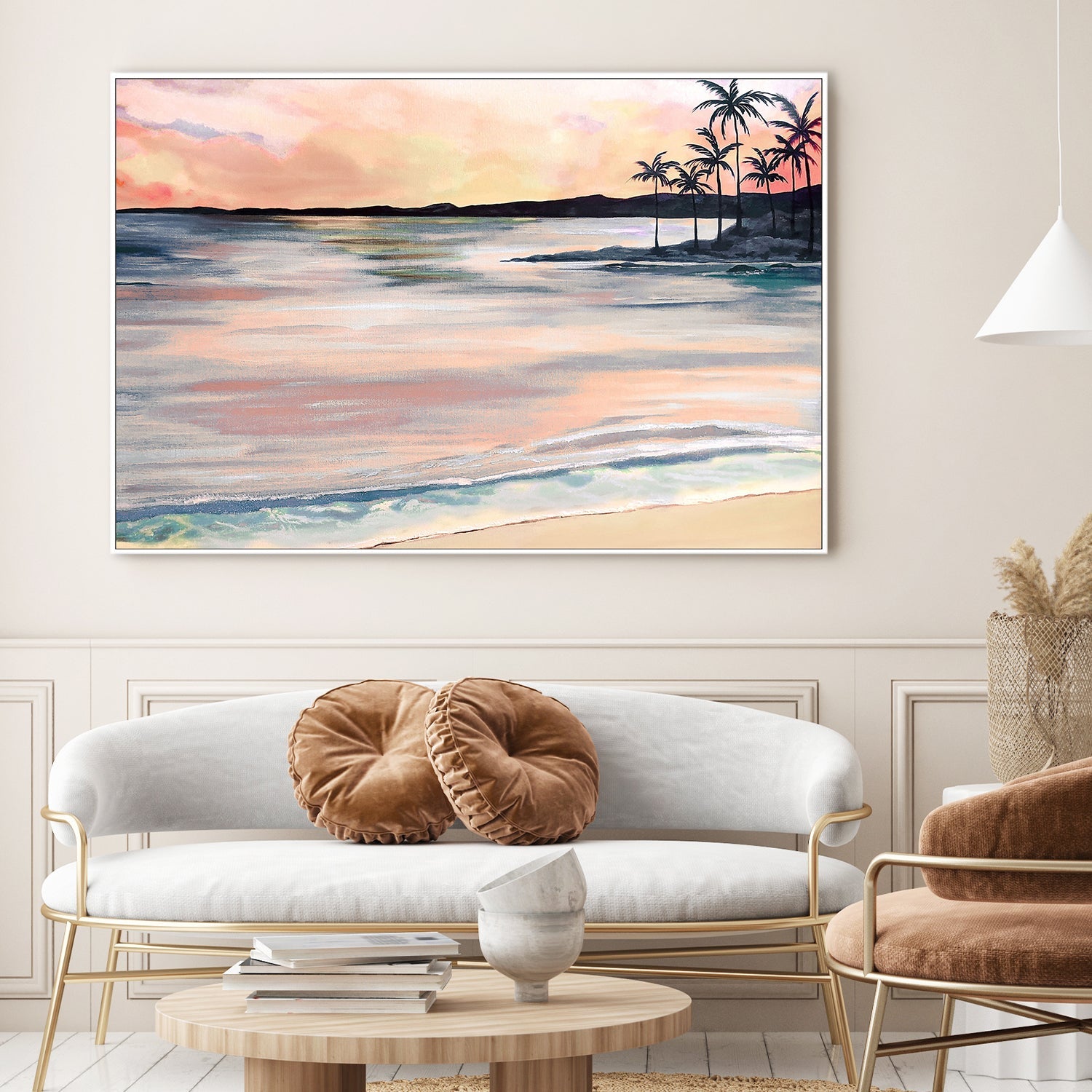 wall-art-print-canvas-poster-framed-Sun Kissed Beach-2