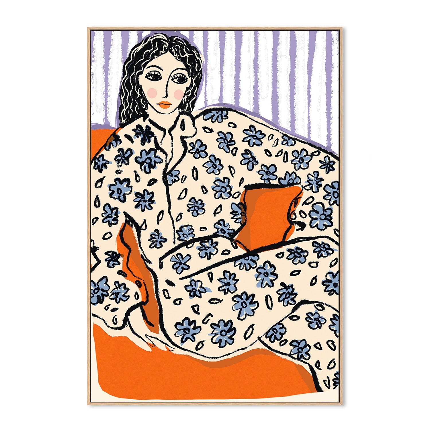 wall-art-print-canvas-poster-framed-Sundaystillness-4