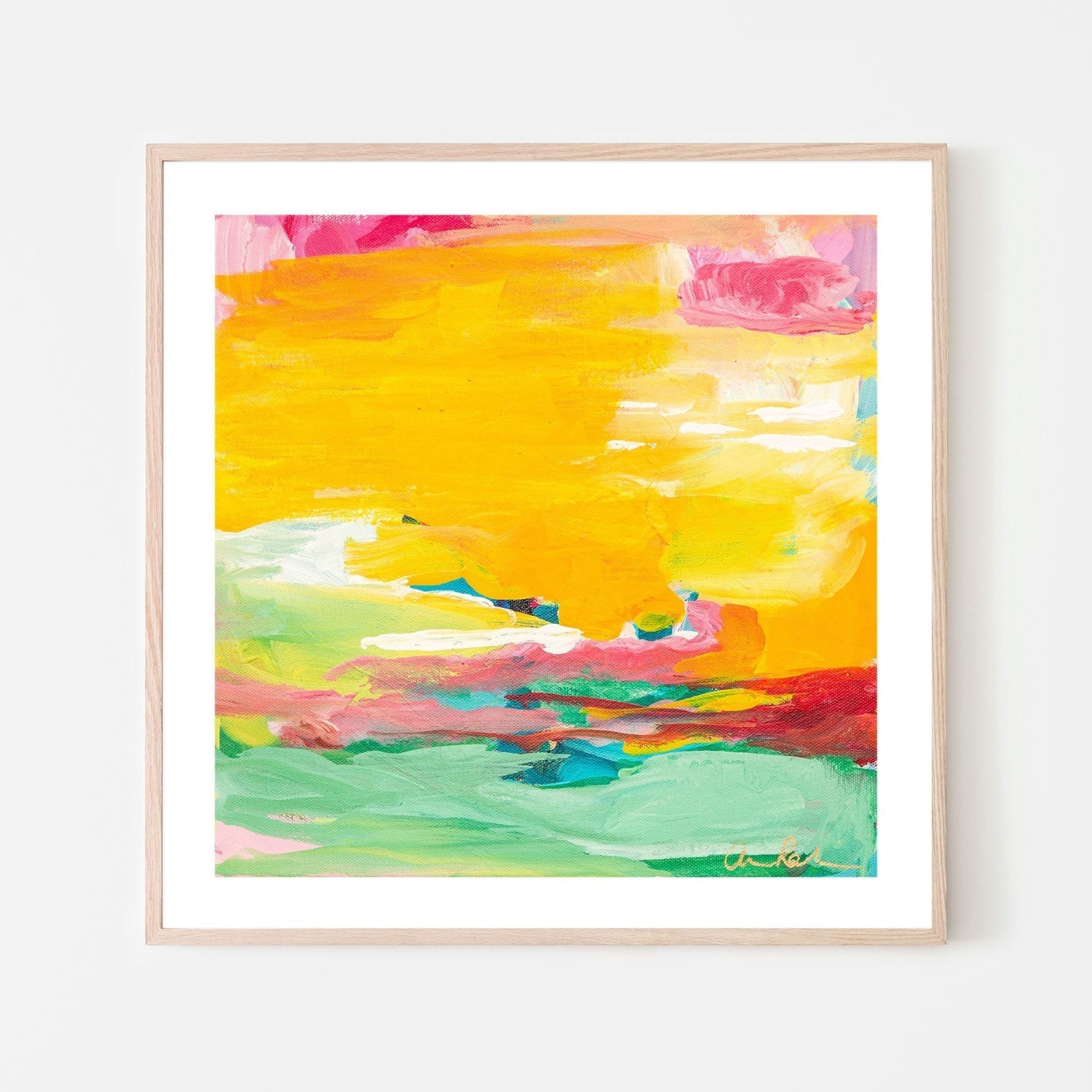 wall-art-print-canvas-poster-framed-Sundown , By Amira Rahim-GIOIA-WALL-ART