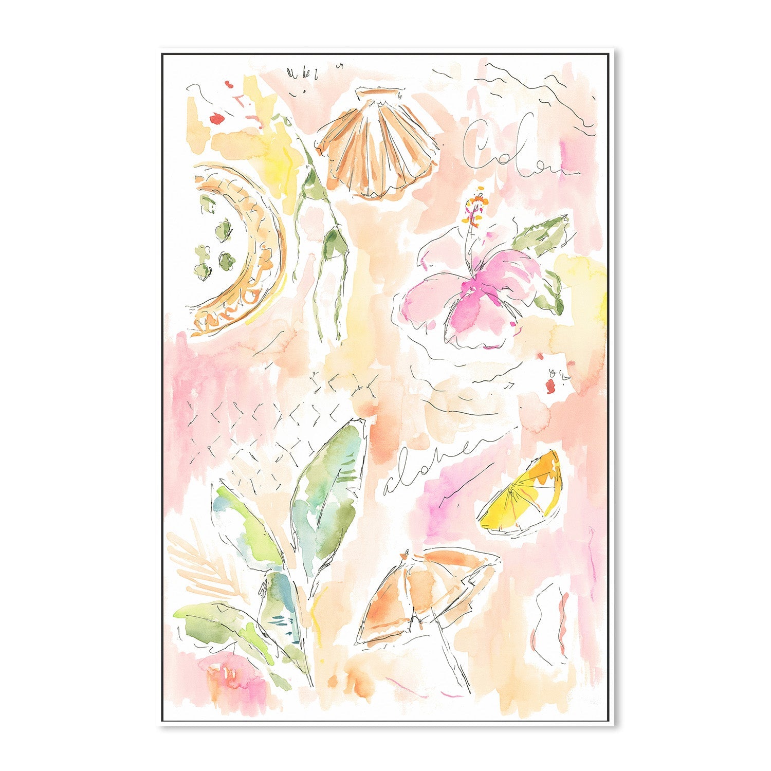 wall-art-print-canvas-poster-framed-Sunkissed , By Cass Deller-5