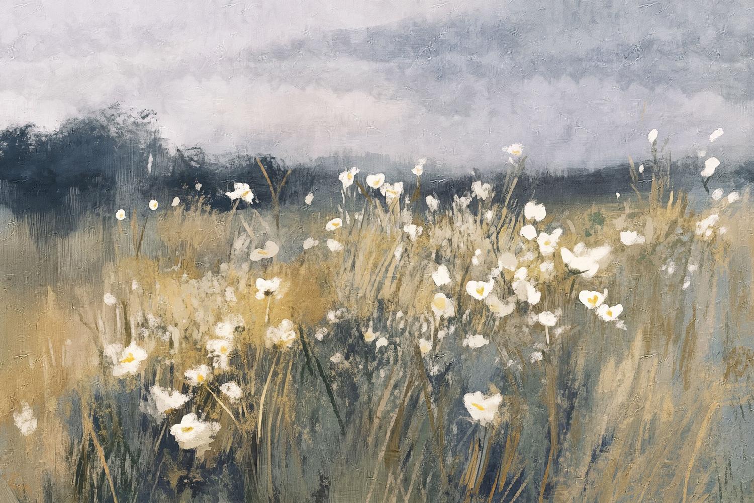 wall-art-print-canvas-poster-framed-Sunlit Meadow-1