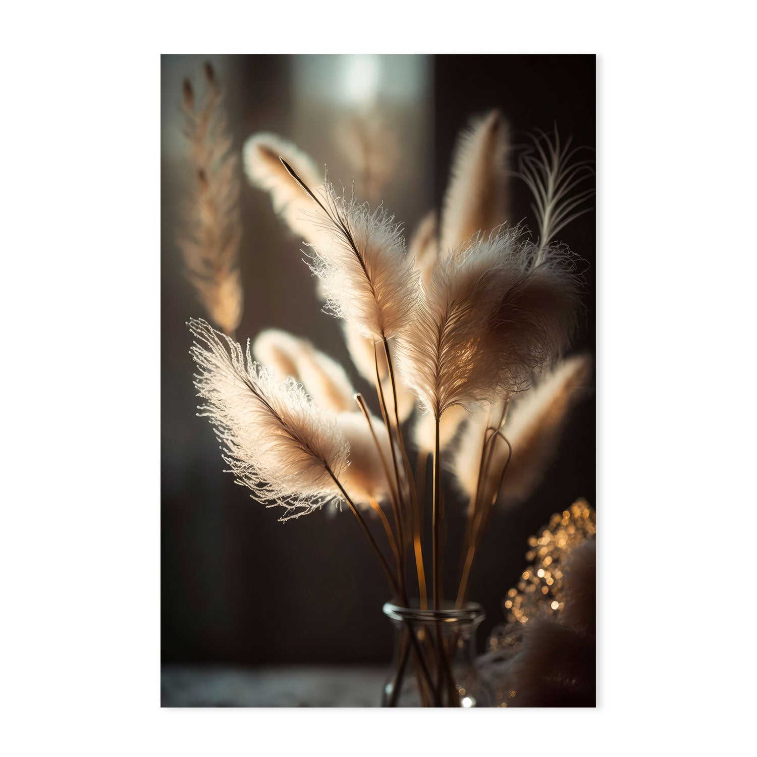 wall-art-print-canvas-poster-framed-Sunlit Pampas , By Treechild-GIOIA-WALL-ART