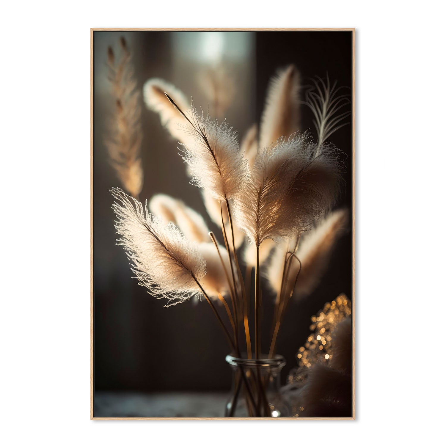wall-art-print-canvas-poster-framed-Sunlit Pampas , By Treechild-GIOIA-WALL-ART