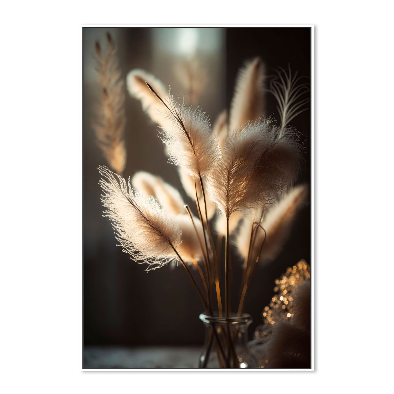 wall-art-print-canvas-poster-framed-Sunlit Pampas , By Treechild-GIOIA-WALL-ART