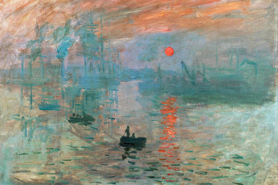 wall-art-print-canvas-poster-framed-Sunrise 1872-1