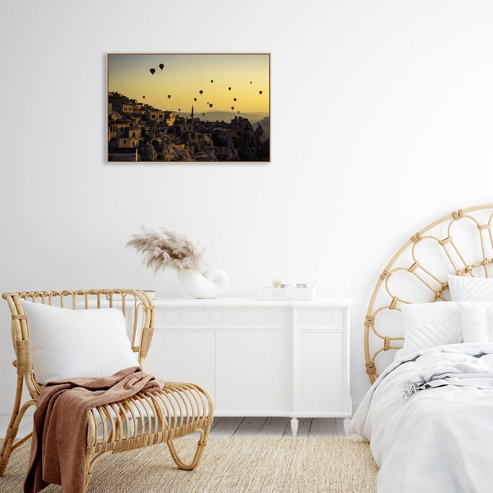 wall-art-print-canvas-poster-framed-Sunrise Over Cappadocia, By Yavus Pancereken-by-Plus X Studio-Gioia Wall Art