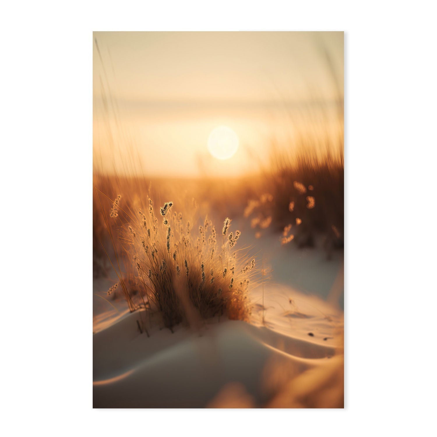 wall-art-print-canvas-poster-framed-Sunset At The Beach, Style B , By Treechild-GIOIA-WALL-ART