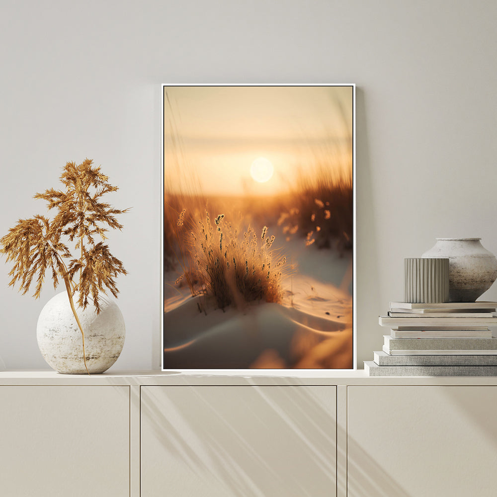 wall-art-print-canvas-poster-framed-Sunset At The Beach, Style B , By Treechild-GIOIA-WALL-ART