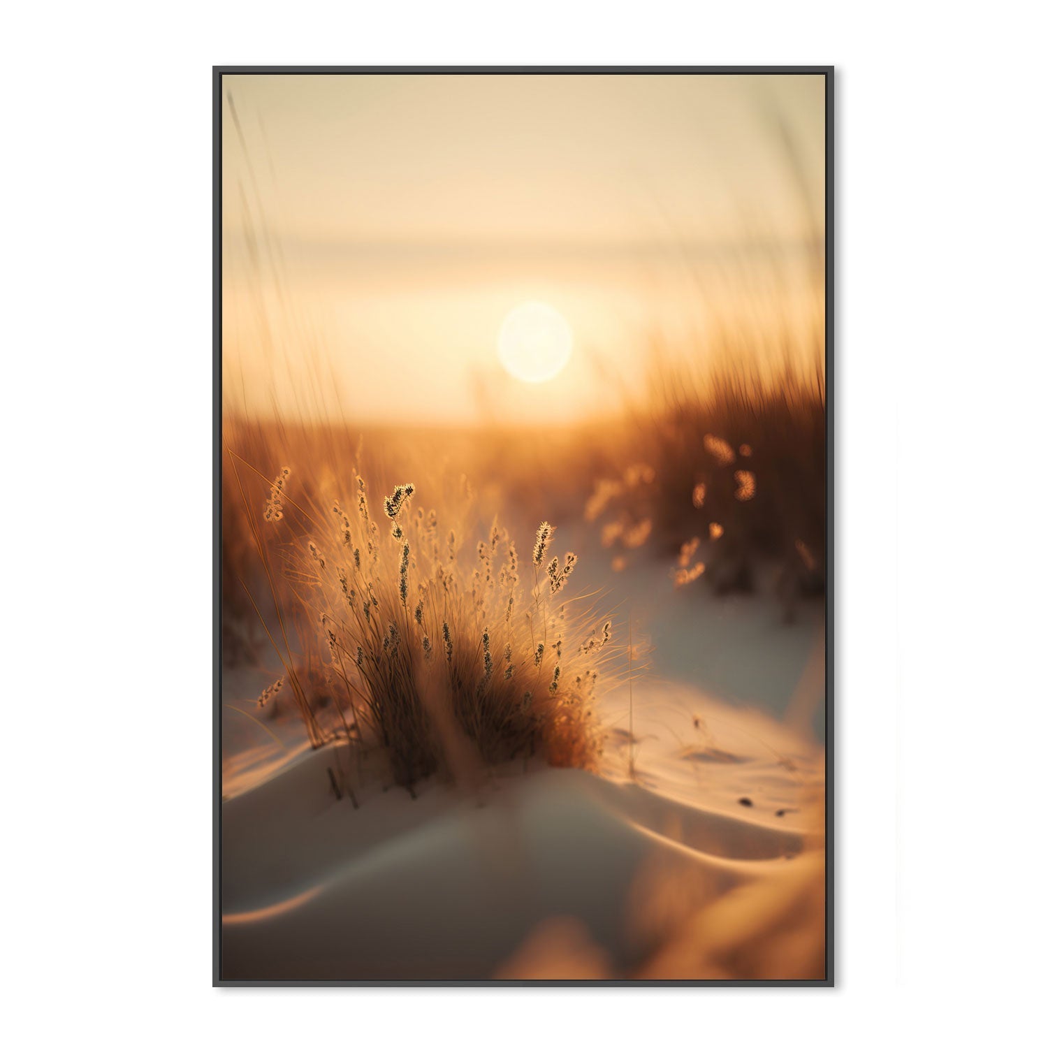 wall-art-print-canvas-poster-framed-Sunset At The Beach, Style B , By Treechild-GIOIA-WALL-ART
