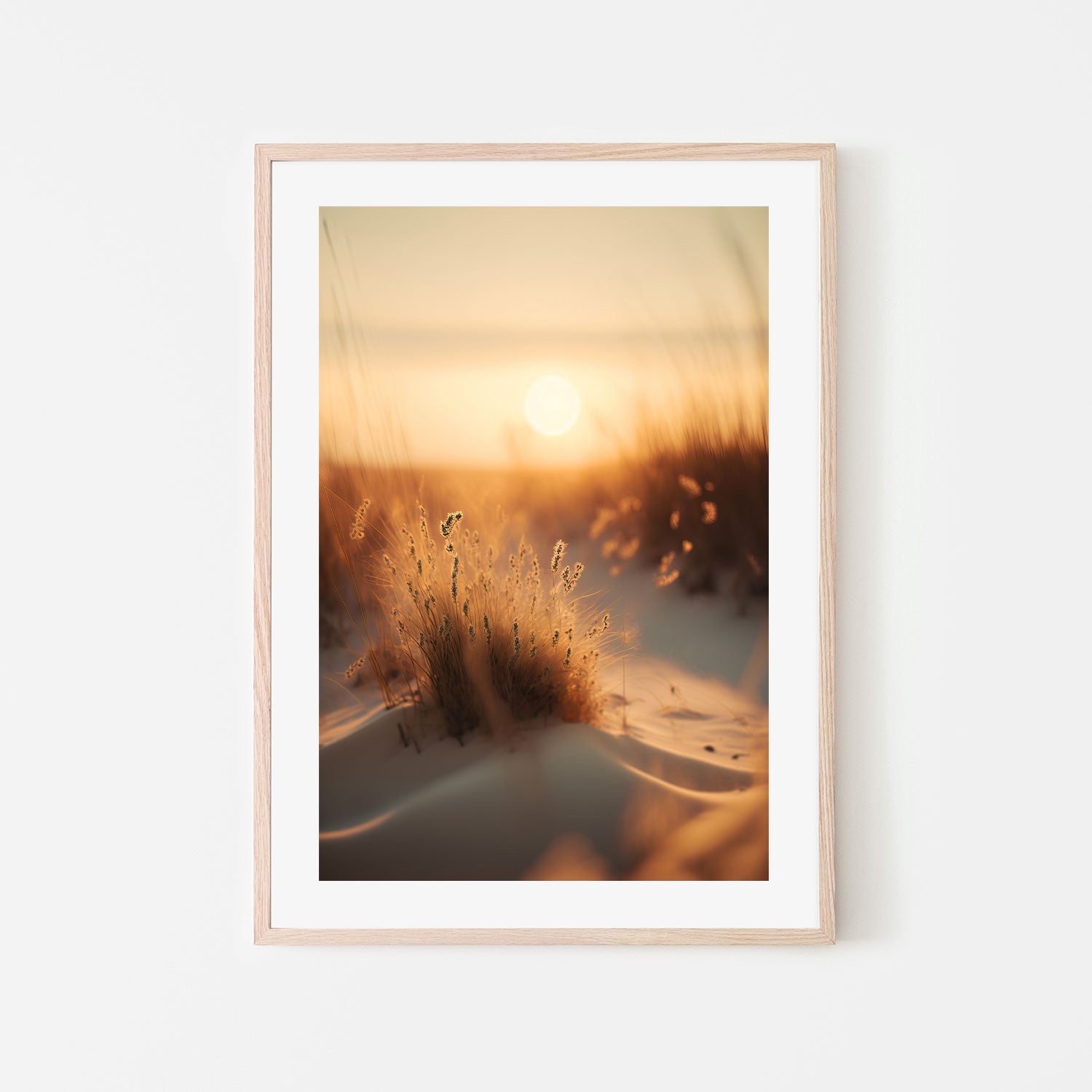 wall-art-print-canvas-poster-framed-Sunset At The Beach, Style B , By Treechild-GIOIA-WALL-ART
