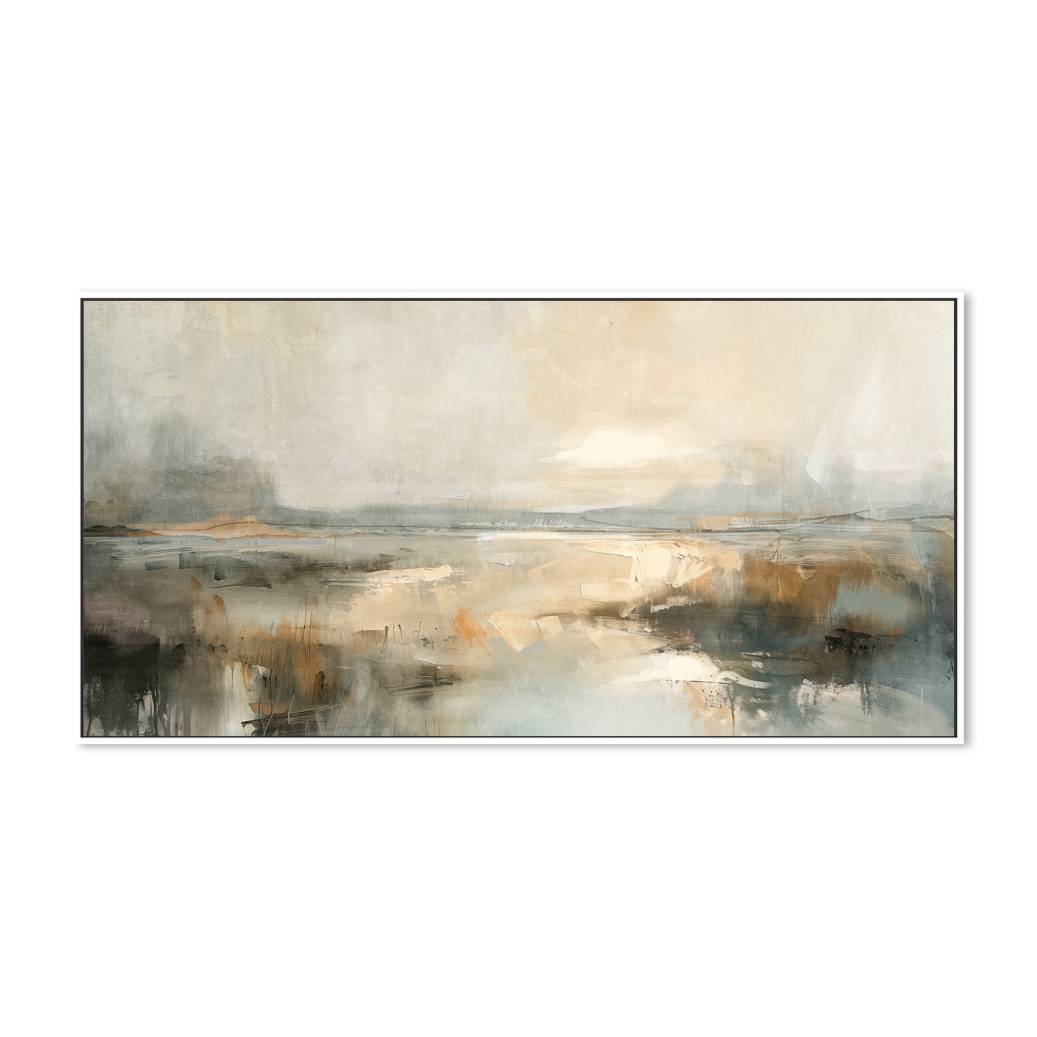 wall-art-print-canvas-poster-framed-Sunset Marsh, Style B-5