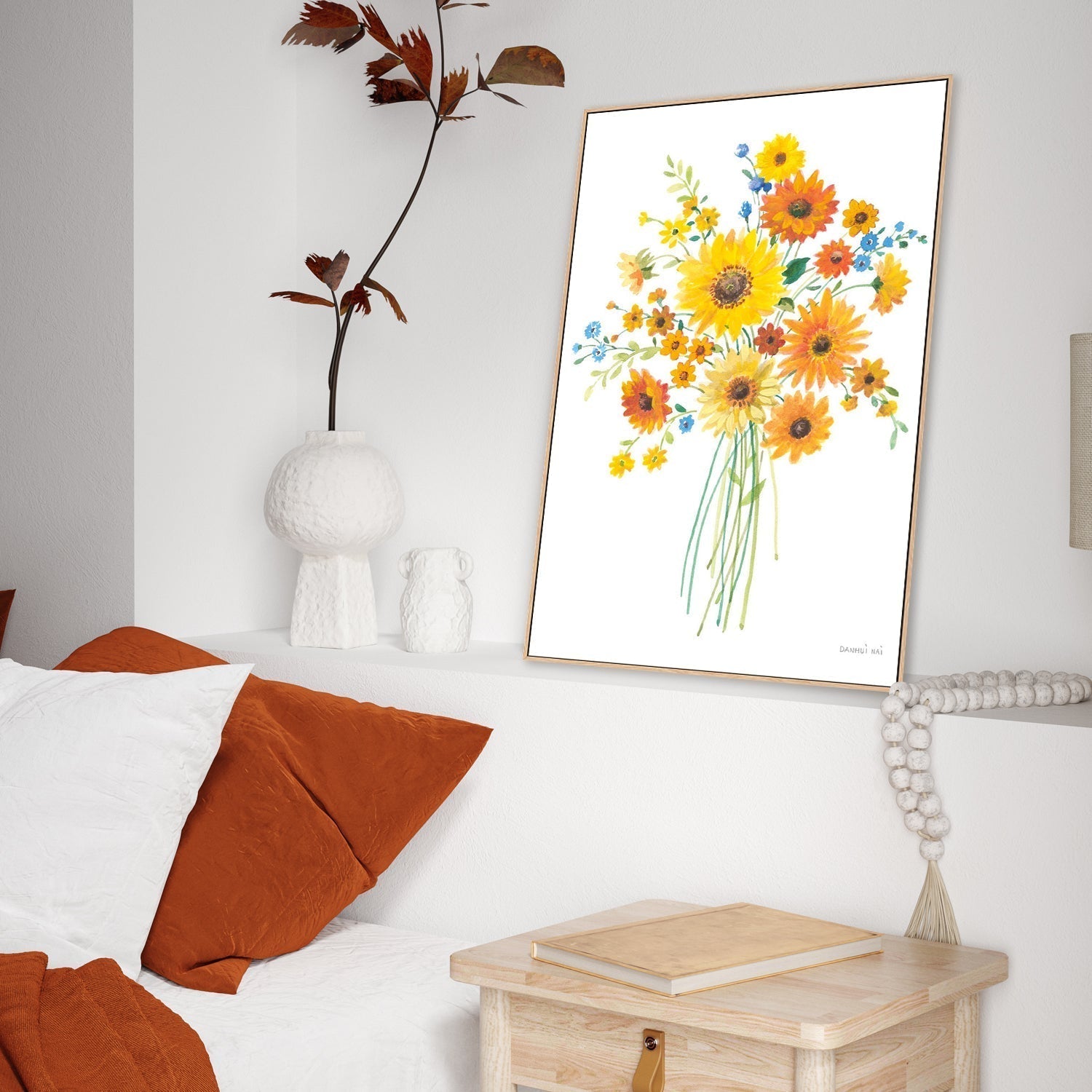 wall-art-print-canvas-poster-framed-Sunshine Bouquet, Style A-by-Danhui Nai-Gioia Wall Art