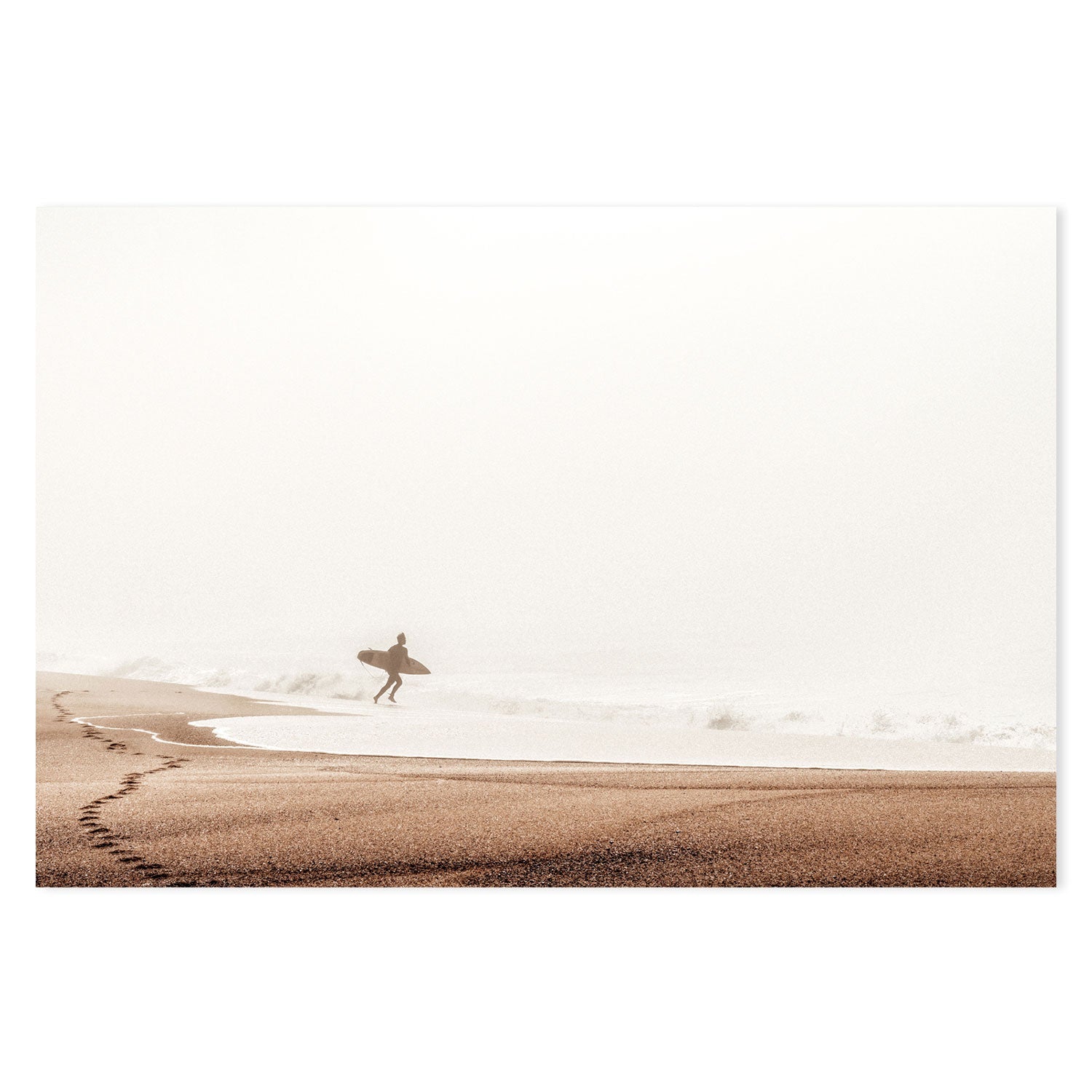 Surfer, by Dieter Reichelt-Gioia-Prints-Framed-Canvas-Poster-GIOIA-WALL-ART