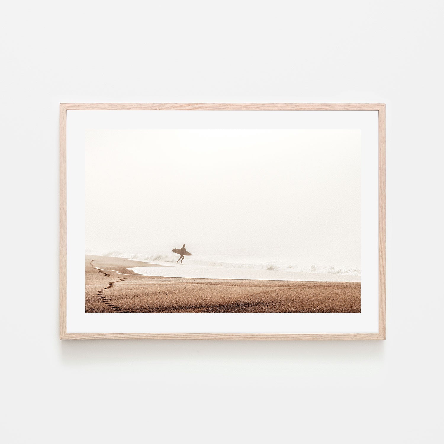 Surfer, by Dieter Reichelt-Gioia-Prints-Framed-Canvas-Poster-GIOIA-WALL-ART
