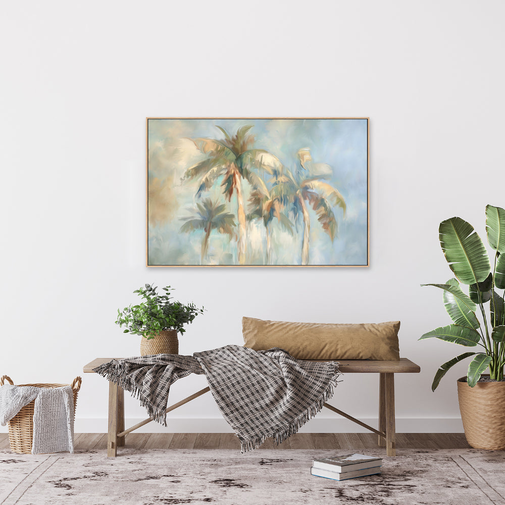 wall-art-print-canvas-poster-framed-Swaying Palms , Style B, By Accent Art Studio , By Accent Art Studio-2