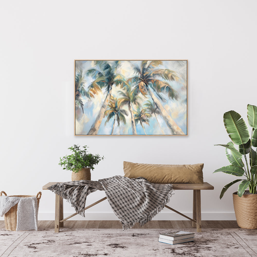 wall-art-print-canvas-poster-framed-Swaying Palms , Style C, By Accent Art Studio , By Accent Art Studio-2