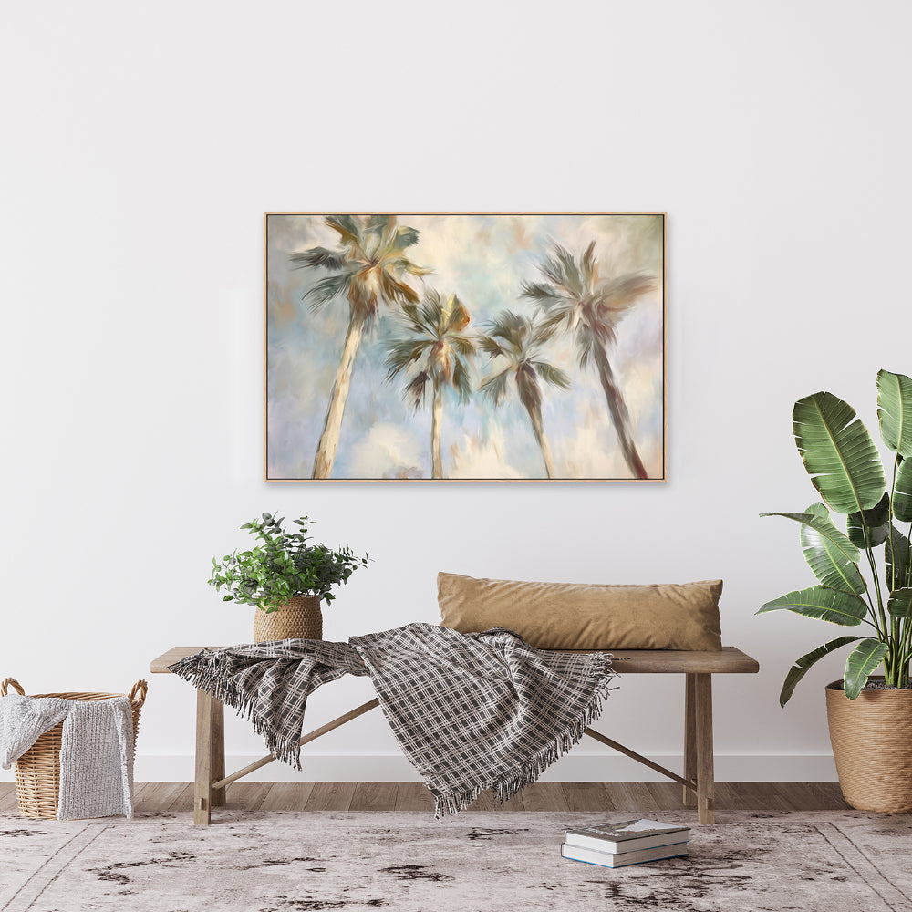wall-art-print-canvas-poster-framed-Swaying Palms , Style D, By Accent Art Studio , By Accent Art Studio-2