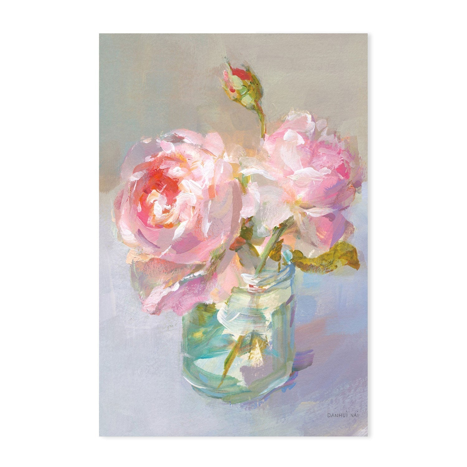 wall-art-print-canvas-poster-framed-Sweet Roses, Style A-by-Danhui Nai-Gioia Wall Art
