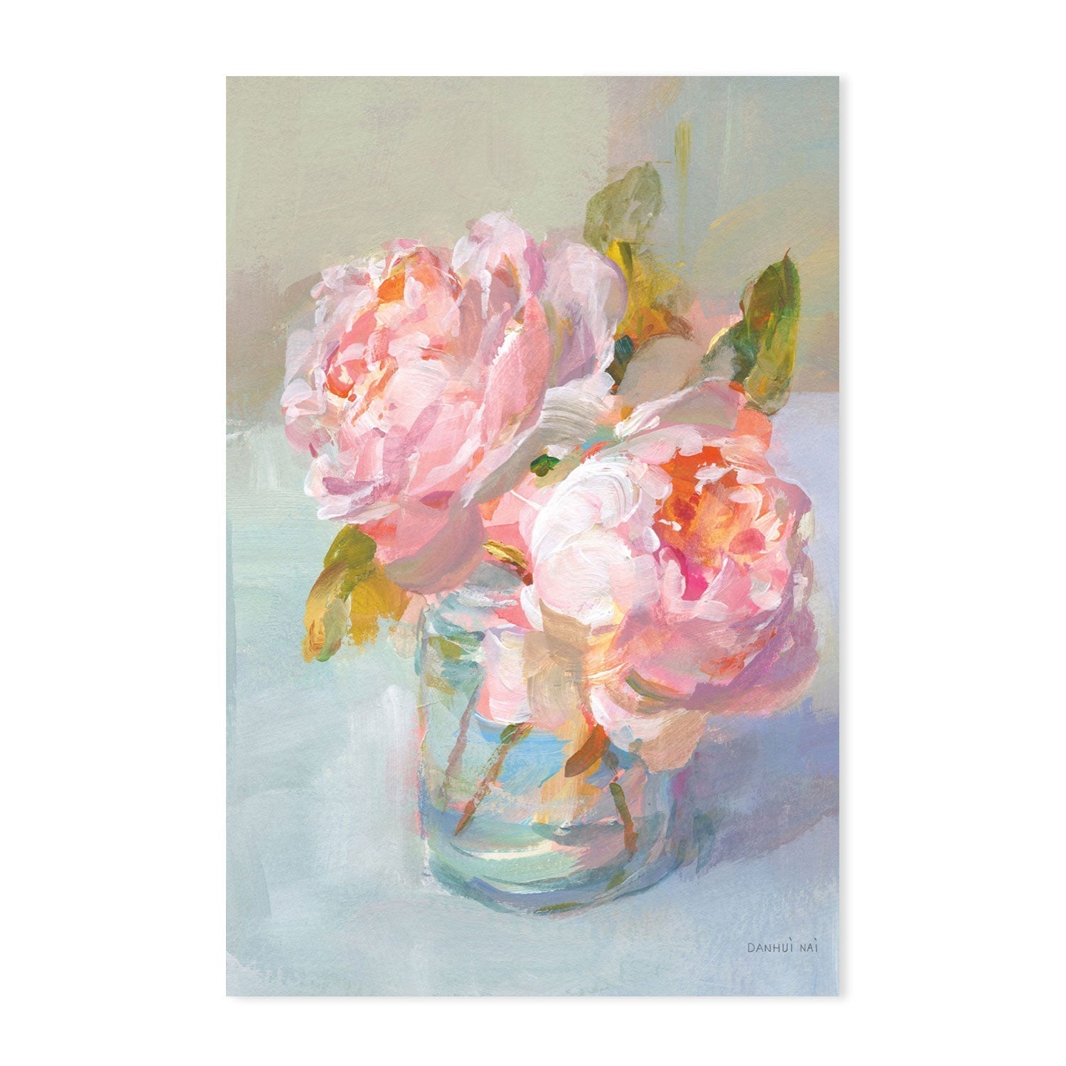 wall-art-print-canvas-poster-framed-Sweet Roses, Style B-by-Danhui Nai-Gioia Wall Art