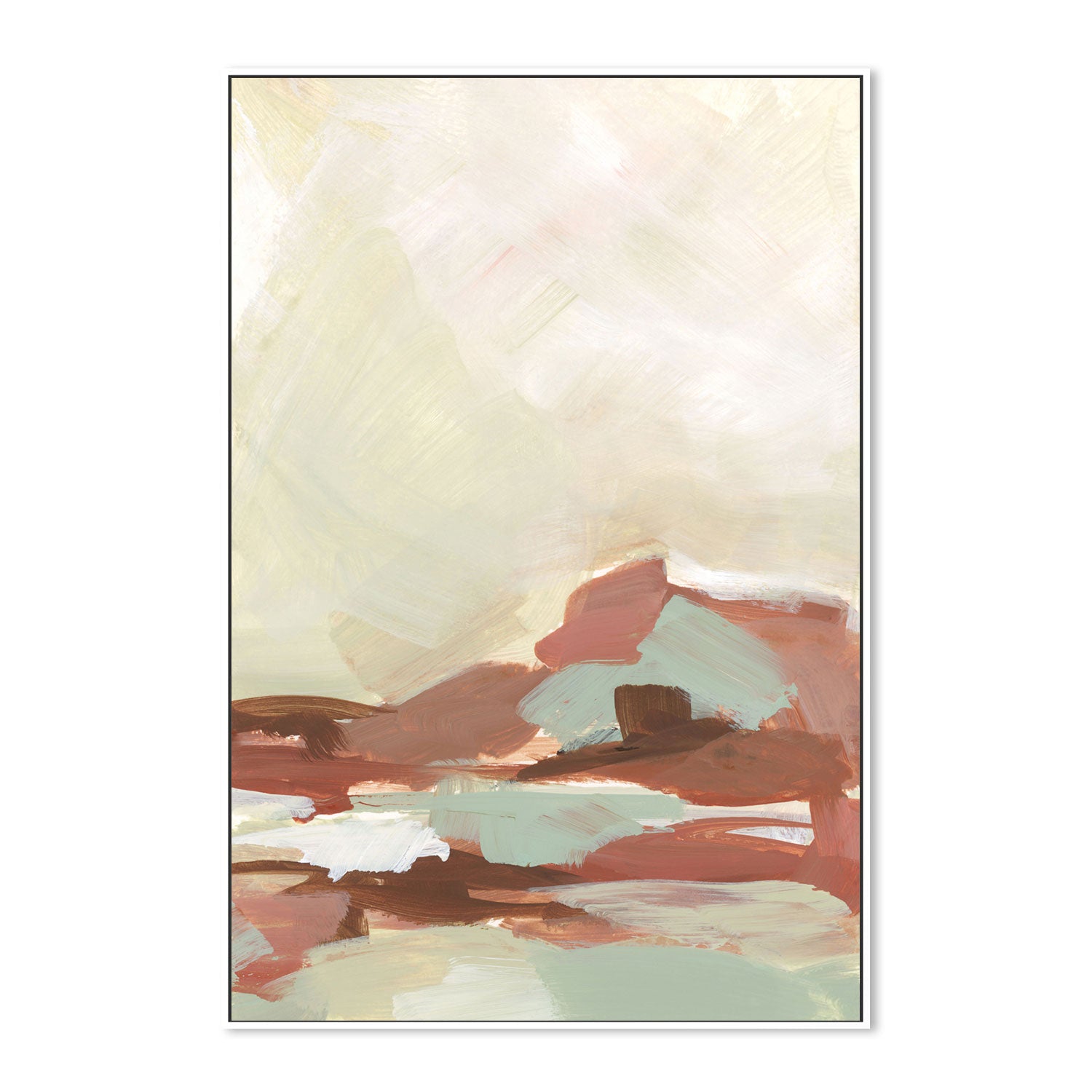 wall-art-print-canvas-poster-framed-Sweet Sage, Style C-by-Emily Wood-Gioia Wall Art