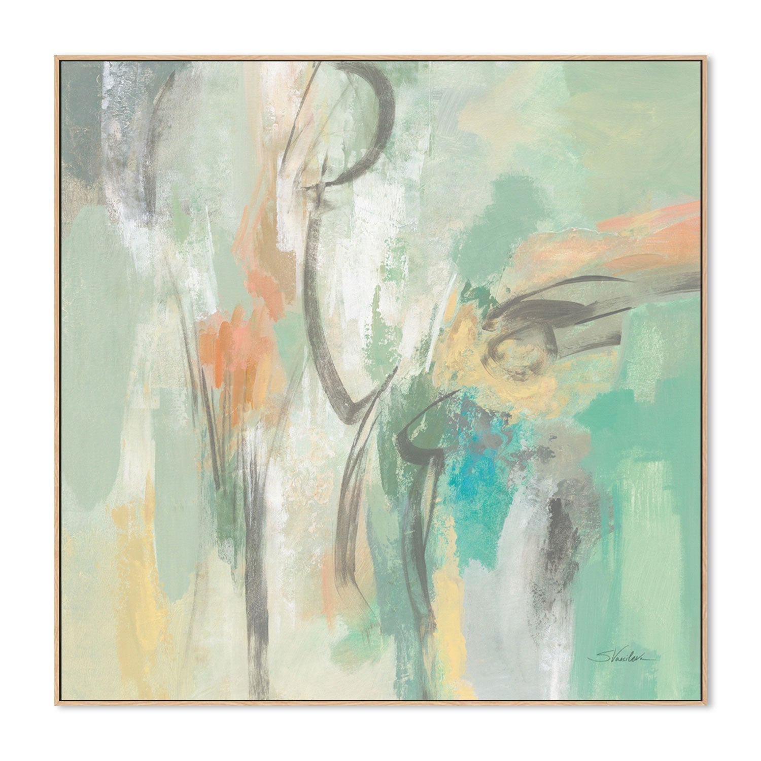 wall-art-print-canvas-poster-framed-Sweet Spring Aroma-by-Silvia Vassileva-Gioia Wall Art