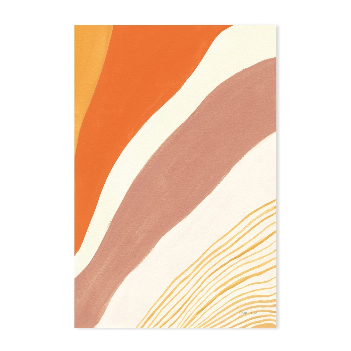 wall-art-print-canvas-poster-framed-Tangerine Dream, Style A , By Danhui Nai-GIOIA-WALL-ART