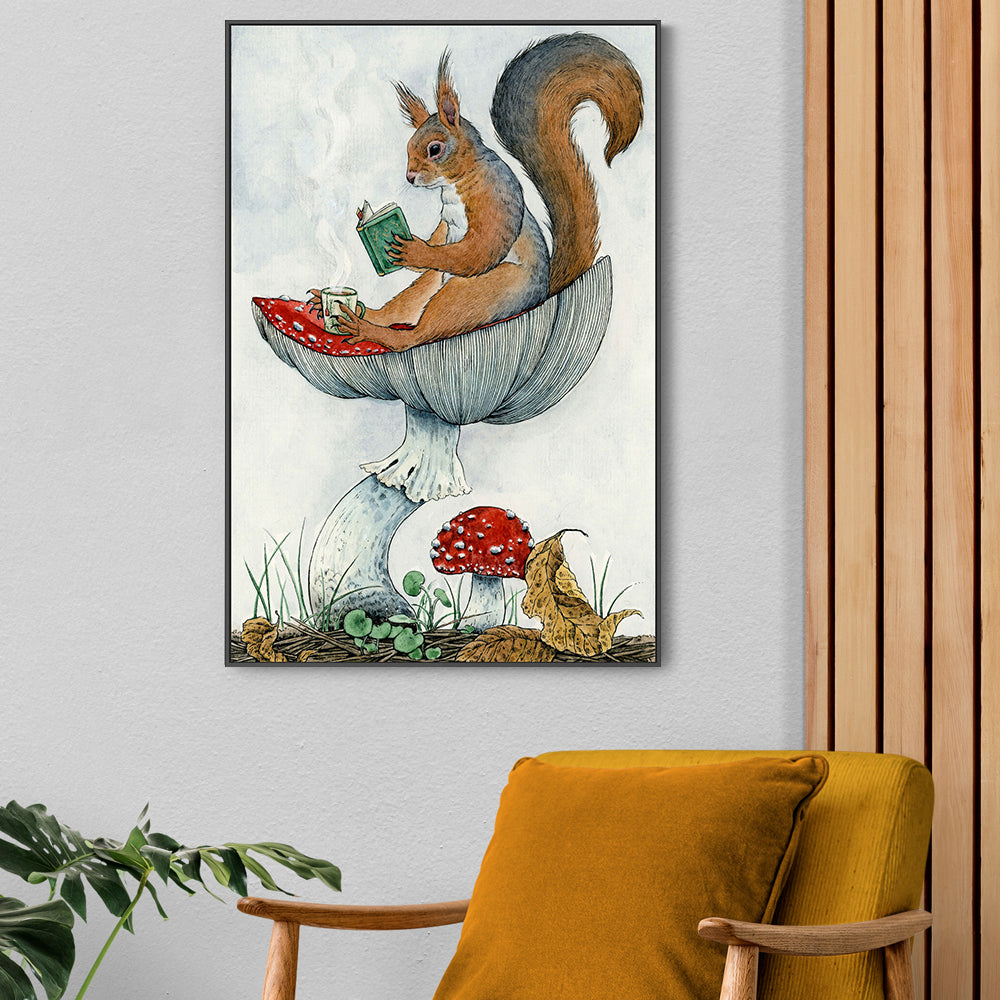 wall-art-print-canvas-poster-framed-Tea Time, By Lea Chaillaud-GIOIA-WALL-ART